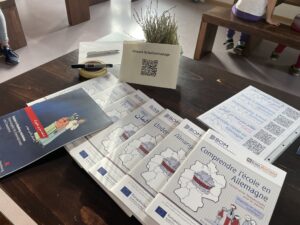 Tisch beim Elterncafe